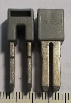 282-402 - WAGO můstek šedý