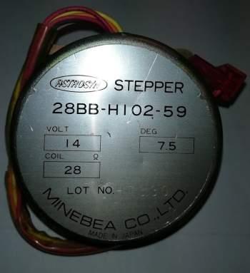 stepper motor 28BB-H102-59 14V   .. cena na dotaz / price on request