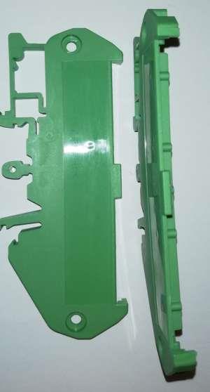 Bočnice - UM 72-SEFE/R - 2959353 - Boční prvek, vpravo, s podstavcem, šířka: 5 mm, šířka: 72 mm, k montáži na S 32 nebo NS 35/7,5