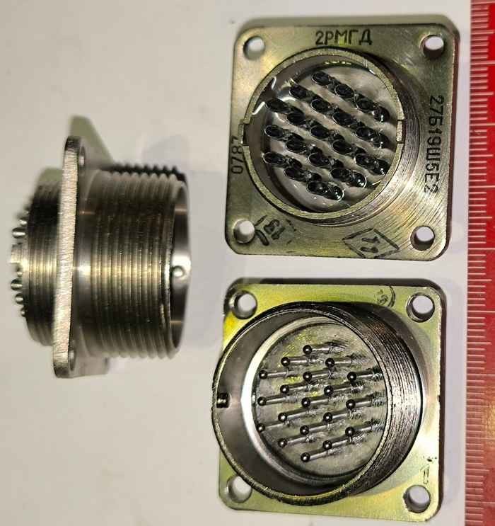 konektor 2RMGD27B16Š5E2 - 2РМГД27Б16Ш5Е2   .. cena na dotaz / price on request