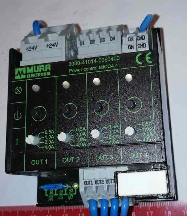 MURRELEKTRONIK 3000-41014-0050400 - Power control MICO4.4 .. použitý/used ..   cena na dotaz / price on request