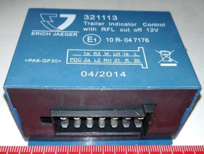 321113 10 R-04 7176 - Trailer control  .. cena na dotaz / price on request