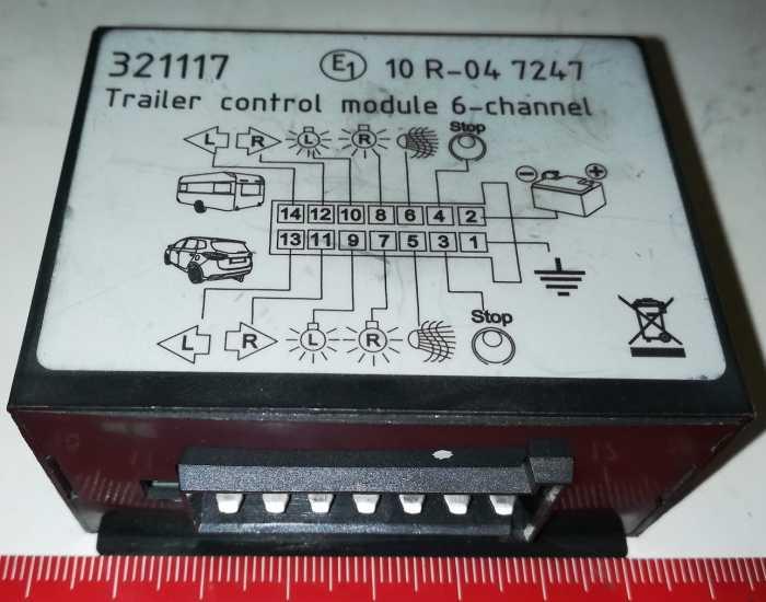 321117 10 R-04 7247 - Trailer control module 6-channel .. cena na dotaz / price on request