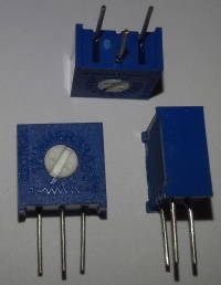 3386H-202-LF - trimr stojatý jednootáčkový 2k  -   balení  50ks za 100Kč