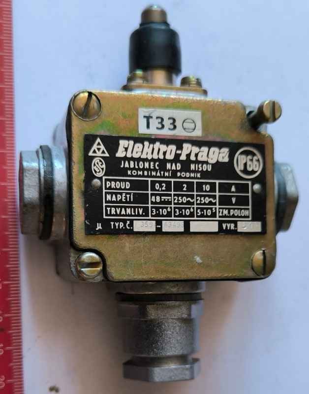 koncový spínač 3594-83493 - Elektro-Praga   .. cena na dotaz / price on request