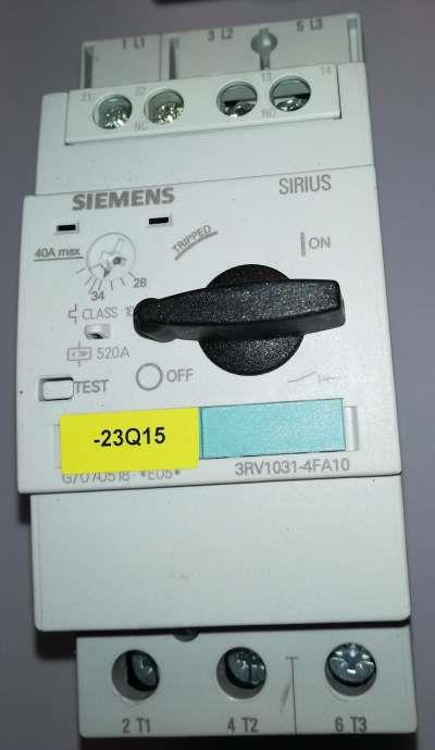 3RV1031-4FA10 -  SIEMENS SiRIUS .. použitý / used .. cena na dotaz / price on request