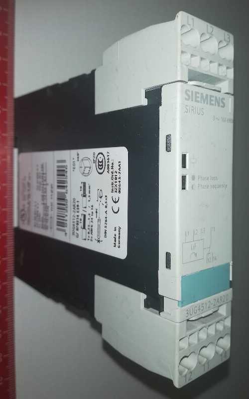 není skladem - Siemens 3UG4512-1AR20 síťové monitorovací zařízení