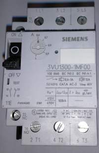 3VU1300-1MF00 - circuit breaker 0,6-1A SIEMENS .. cena na dotaz / price on request
