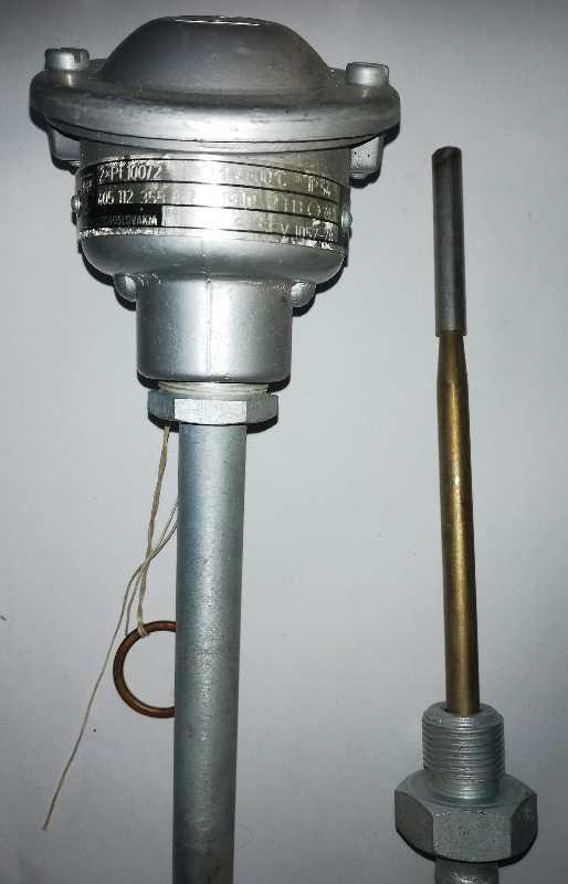 405112355812 - 2xPt100/2,  -200+600°C,stonek 30cm, od závitu 15cm   .. cena na dotaz / price on request