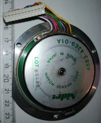 stepper motor NIDEC 4583-43E9-01A .. použitý / used   .. cena na dotaz / price on request