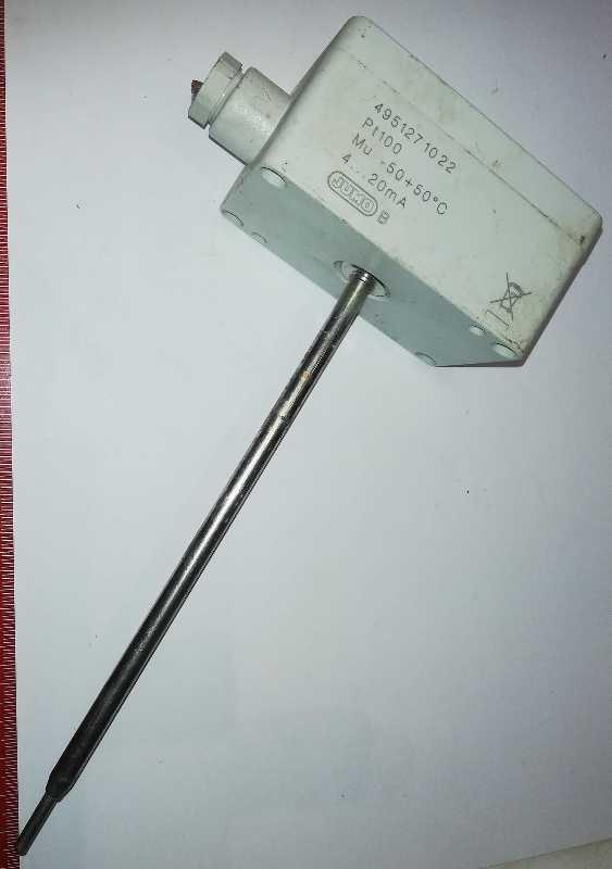 4951271022 - JUMO Pt100 4..20mA , Mu -50 +50°   .. použitý / used  .. cena na dotaz / price on request