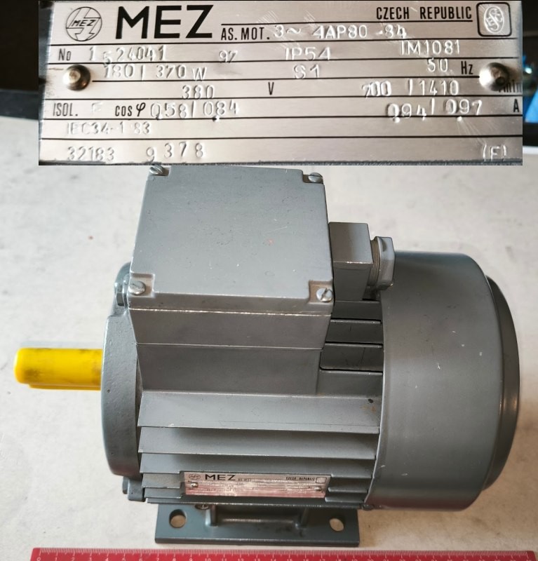 4AP80-84 - MEZ - Elektromotor, 0,18kW/0,37kW, .. předchůdce 1LE1011-0DL33-4AA4