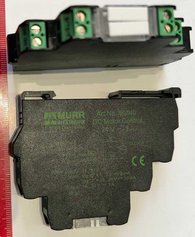 50140 - Reverzni modul pro DC motor - 12mm, IN: 24 VDC - OUT: 24 VDC / 3 A  .. cena na dotaz / price on request