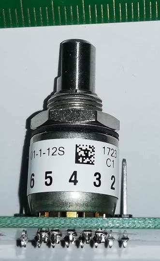 51KSP30-01-1-12S - SWITCH ROTARY 12POS 150MA 115V