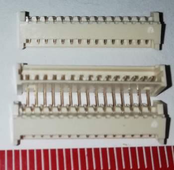 530481510 - 1.25mm Pitch, PicoBlade PCB Header, Single Row, Right-Angle, Through Hole, Tin (Sn) Plating, Friction Lock, 15 Circuits, Tray, 2.30mm PC Tail Length