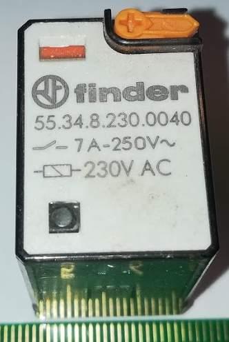 relé FINDER 55.34.8.230.0400 230Vac