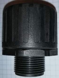 55506355 - SILVYN FPAG-M25x1,5 BK  - Koncový konektor přímý