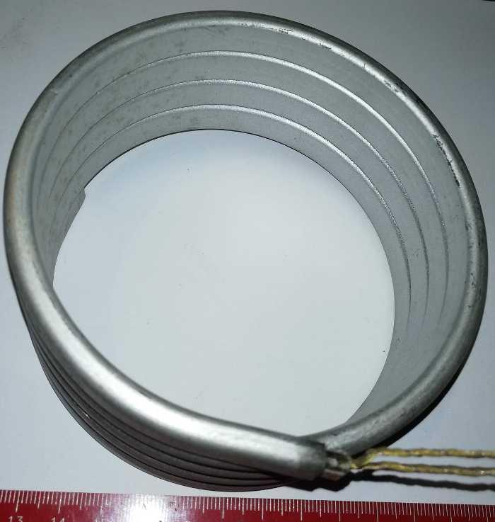 topné těleso typ 5623/004 220V 600W, průměr 11cm, starší typ