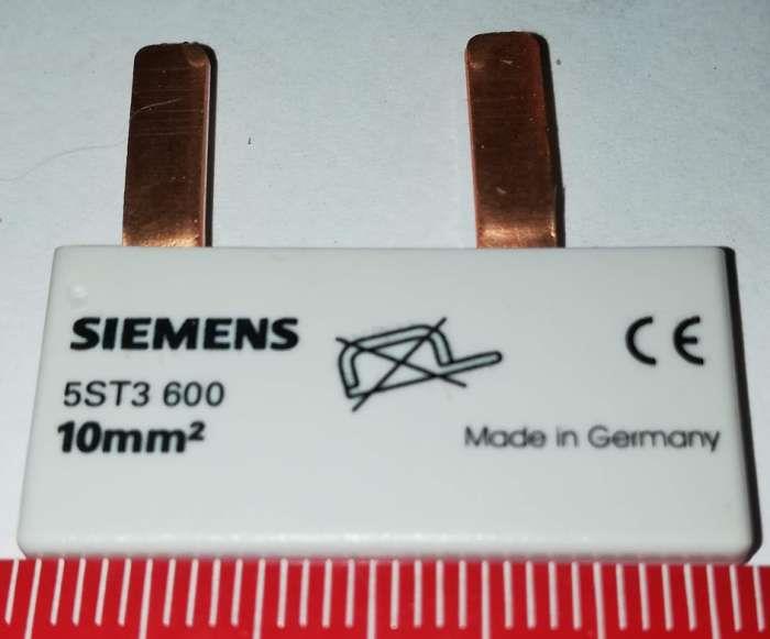 5ST3600 - Propojovací lišta - Pro 5SY, 10mm2, 2x1fáz.