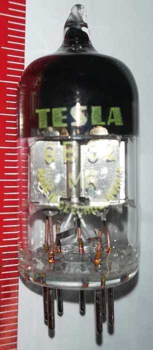Elektronka 6B32 TESLA, originál krabička