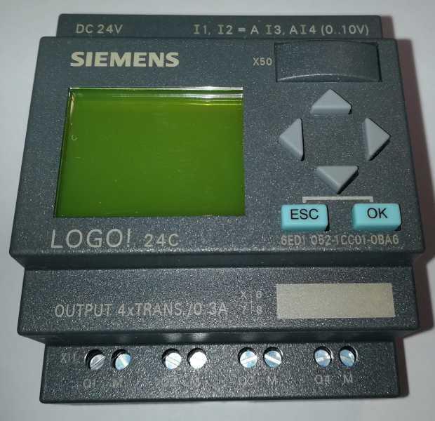 6ED1052-1CC01-0BA6 SIEMENS LOGO! 24C .. použitý / used .. cena na dotaz / price on request