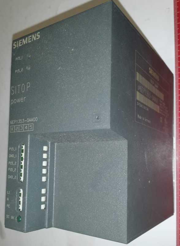 zdroj SITOP 6EP1353-0AA00 na DIN .. použitý/used   .. cena na dotaz / price on request