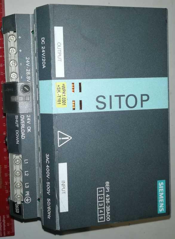 6EP1436-3BA00 - SIEMENS SITOP power 20  .. použitý / used