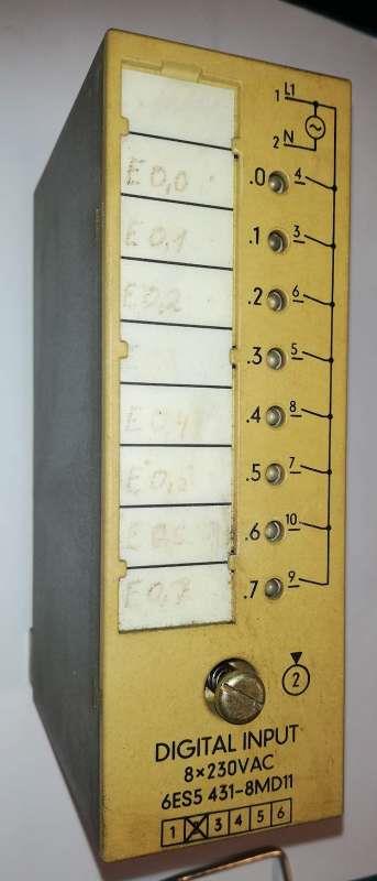 modul SIMATIC S5 .. 6ES5431-8MD11 .. použitý / used ..  cena na dotaz / price on request