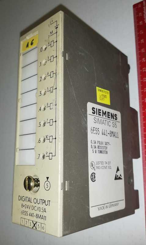 modul SIMATIC S5 - 6ES5441-8MA11 .. použitý / used ..  cena na dotaz / price on request