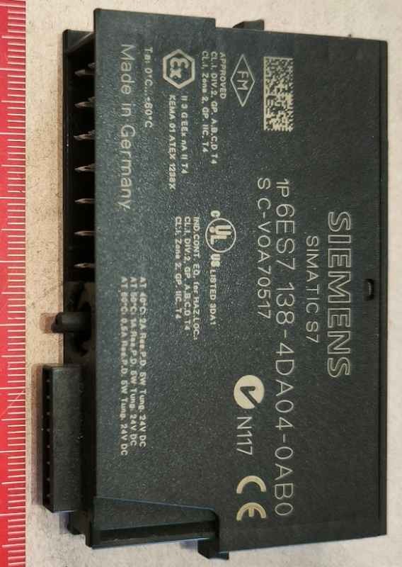 6ES7138-4DA04-0AB0 ..  použitý/used .. cena na dotaz / price on request