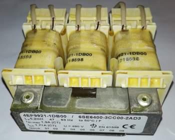 6SE6400-3CC00-2AD3 .. 4EP9921-1DB00 - motorová tlumivka   .. cena na dotaz / price on request