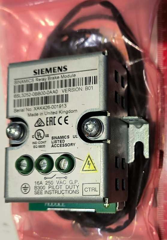 6SL3252-0BB00-0AA0 SINAMICS BRAKE RELAY FOR POWER MODULE .. cena na dotaz / price on request