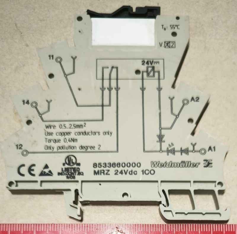 8533660000 - WEIDMULLER MRZ 24VDC 1 CO