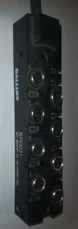 8M303P-2K-00-KPXA0-050 passive distribotor port BALLUFF .. použitý / used .. cena na dotaz / price on request