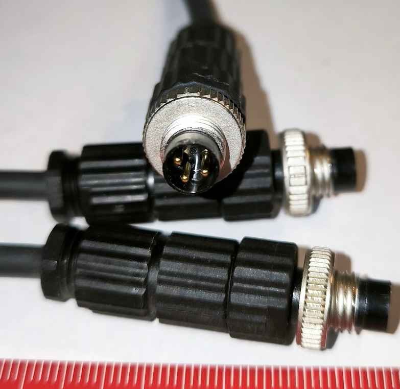 933406100 ELST 3008 V - HIRSCHMANN  samec 3pin 60V M8, pájený