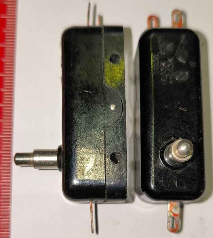 mikrospínač 96901/III (výška 31,7 mm)