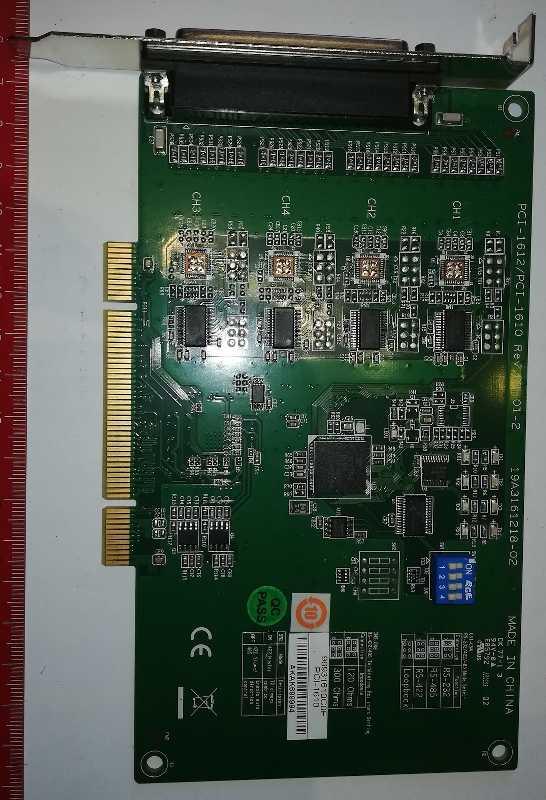 karta PCI-1612/PCI1610 - 96931610C0E  .. použitý / used    .. cena na dotaz / price on request