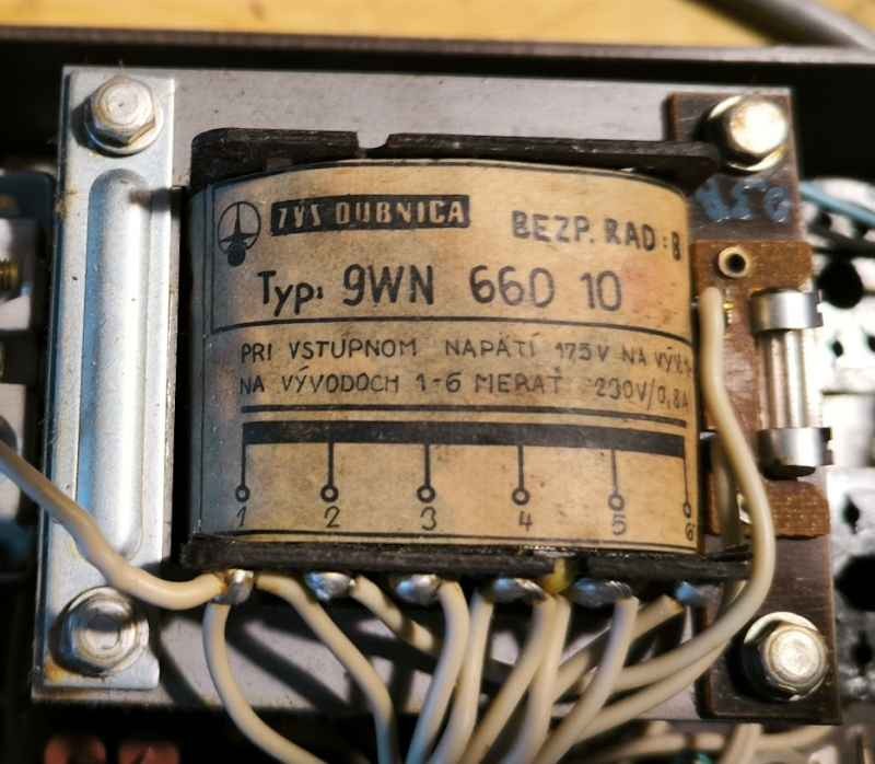trafo 9WN66010 z demontáže z ARN400F, na ND
