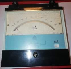 A-metr METRA školní, 5mA - 500mA   .. cena na dotaz / price on request