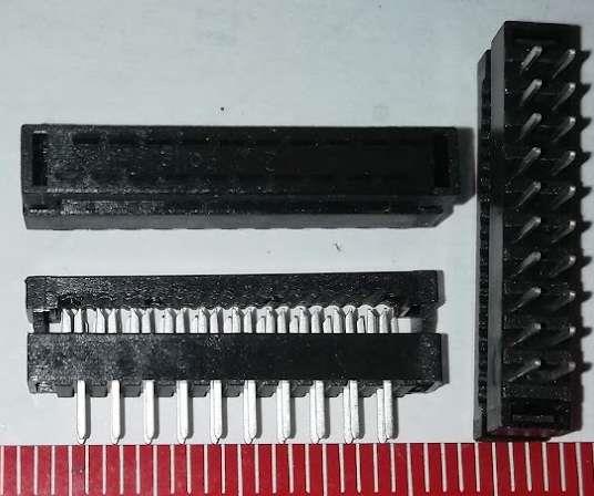 A11a20BT1G - konektor zařezový do DPS, 2mm rozteč 20pin .. cena na dotaz / price on request