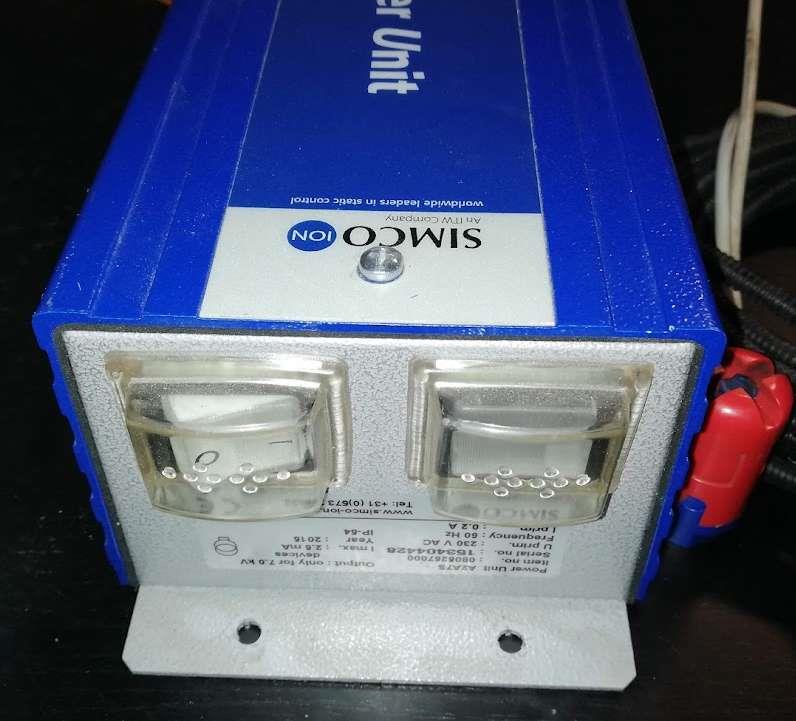 SIMCO-ION A2A7S Zdroj Power Unit typ pro 230 V, 50 Hz, 7 kV, CE , na opravu  .. cena na dotaz / price on request