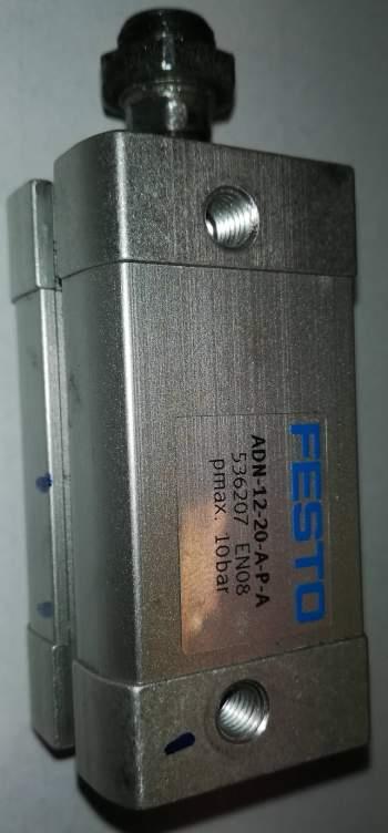 ADN-12-20-A-P-A Festo Pneumatic Cylinder 12mm Bore, 20mm Stroke, ADN Series, Double Acting  .. použitý/used