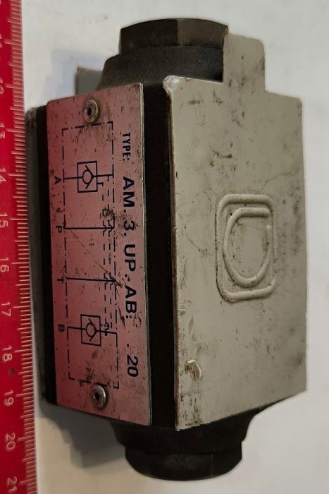 Cetop 3 - Pilot Check Valve Module AM3.UP.AB...20 .. cena na dotaz / price on request