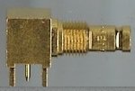 102-909-02 - 1.0/2.3 R/A PCB JACK zlacený