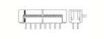 AMP-3-0216093-4 -  konektor 34pin.. balení 90ks za 100Kč