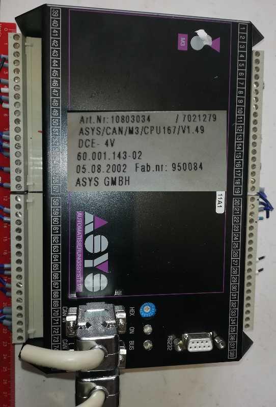 ASYS DCE 4V .. použitý / used ..  cena na dotaz / price on request