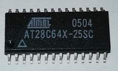 AT28C64X-25SC - 64K (8K x 8) CMOS E2PROM .. cena na dotaz / price on request