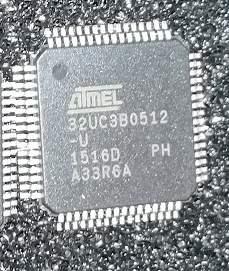AT32UC3B0512-U  - 32-bit Microcontrollers - MCU 512KB Flash