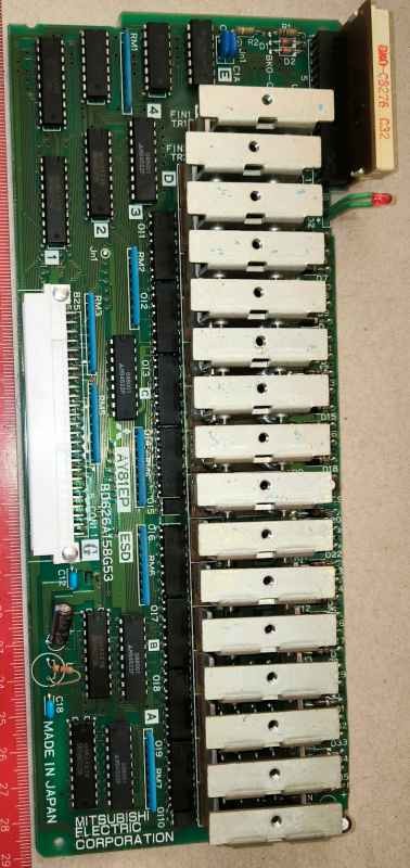 Mitsubishi AY81EP - board  ( obsahuje Mitsubishi M54631L - 16x) .. cena na dotaz / price on request