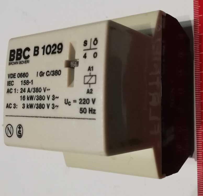 stykač BBC B1029, starší , z demontáže